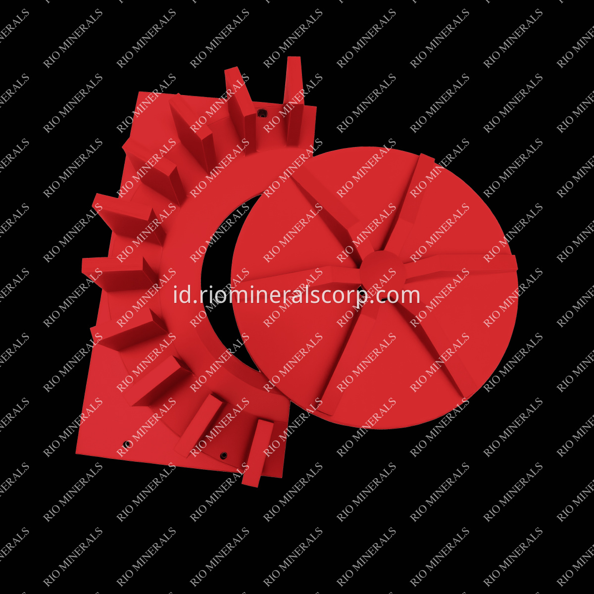 flotation rotor stator Indonesia nickel mining custom